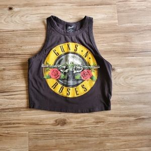Gun n roses crop top